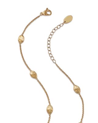 18K Siviglia Small Bead Short Necklace