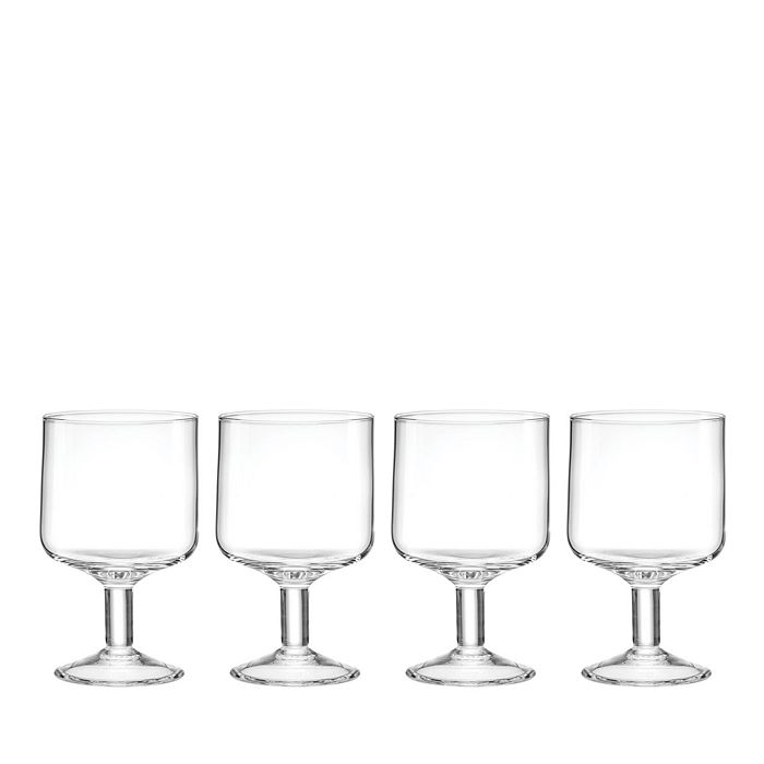 Stackable Wine Glasses - Set of 6, Stemware