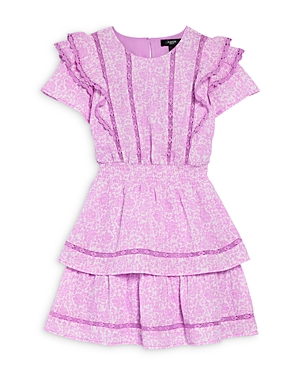 Aqua Girls' Cupcake Dress, Big Kid - 100% Exclusive In Rose