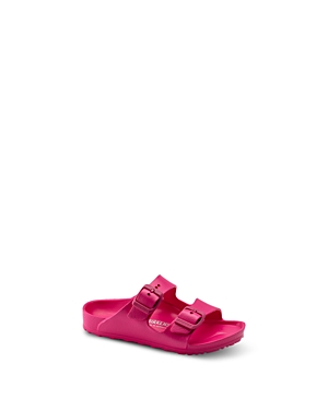 Birkenstock Kids' Arizona Waterproof Slide Sandal In Pink