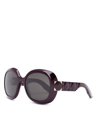 DIOR Lady 95.22 R2I Round Sunglasses, 58mm | Bloomingdale's