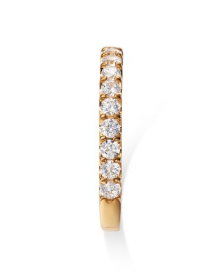 Round Cut Certified Diamond Band in 14K Yellow Gold, 0.50 tcw 