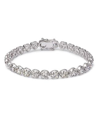 Certified Colorless Diamond Tennis Bracelet Collection in 14K White Gold, 2.0-10.0 tcw  