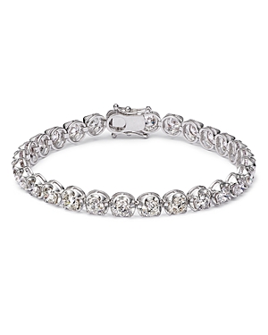 Bloomingdale's Luxe Certified Colorless Diamond Tennis Bracelet In 14k White Gold, 10.0 Ct. T.w. - 100% Exclusive