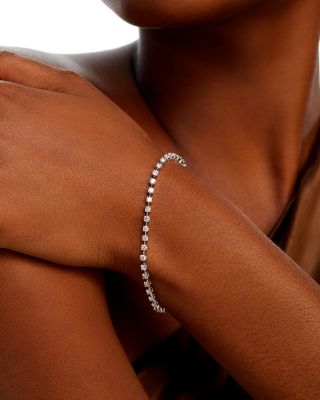 Diamond Tennis Bracelet in 14K White Gold, 2.45 tcw  