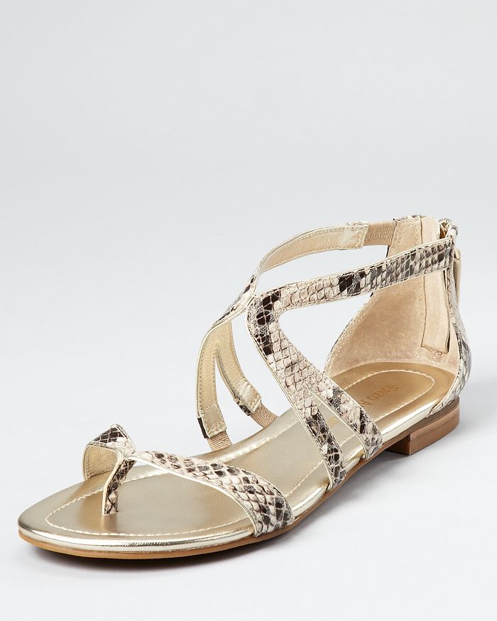 Enzo Angiolini Sandals - Topaza Strappy Thong | Bloomingdale's