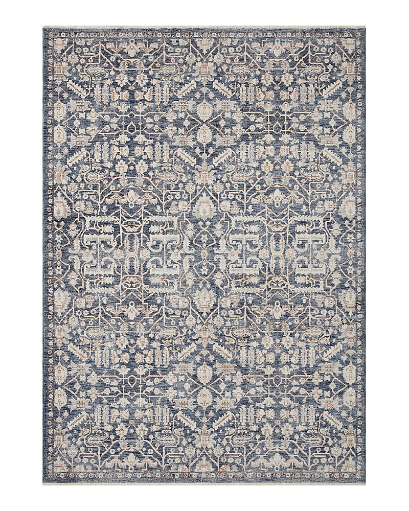 Amber Lewis Zuma Zum-02 Area Rug, 2'3 X 3'10 In Blue/ivory