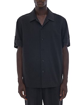 Helmut Lang - Relaxed Fit Button Front Shirt With Roll Up Sleeves