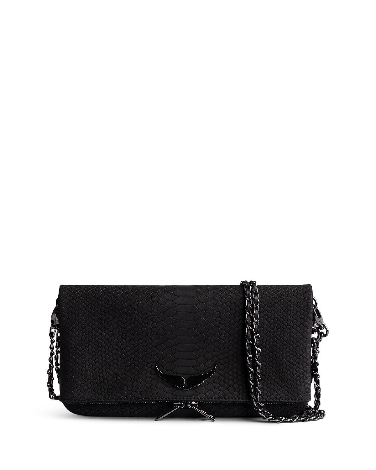 Zadig & Voltaire Rock Soft Savage Small Leather Handbag