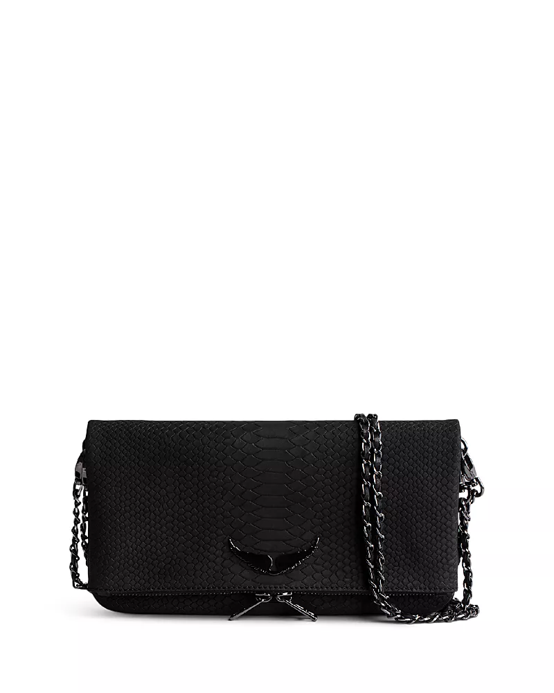 Zadig & Voltaire Rock Soft Savage Small Leather Handbag