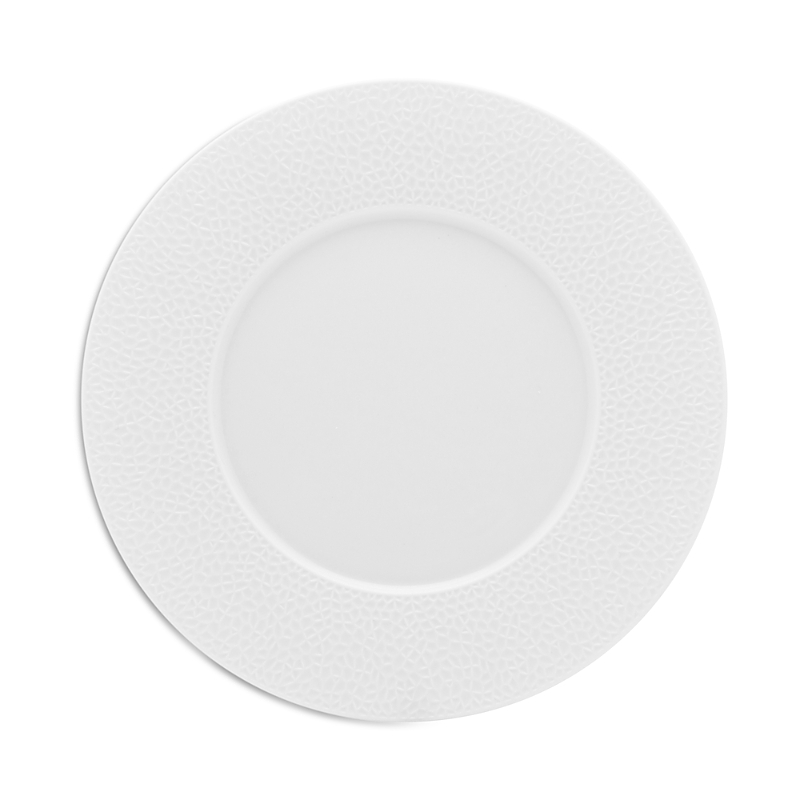 Shop Degrenne Paris Perles De Rosee Dessert Plate In White