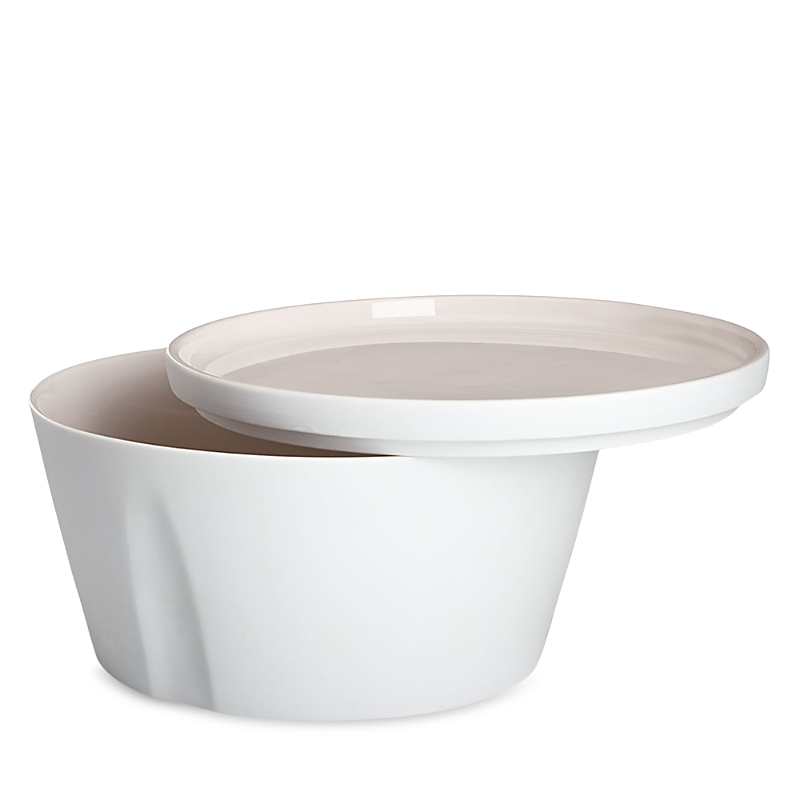 Shop Degrenne Paris L'econome By Starck Bowl And Plate In Blush Pink