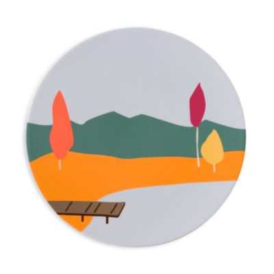 Destination Foret Round Plates, Set of 6