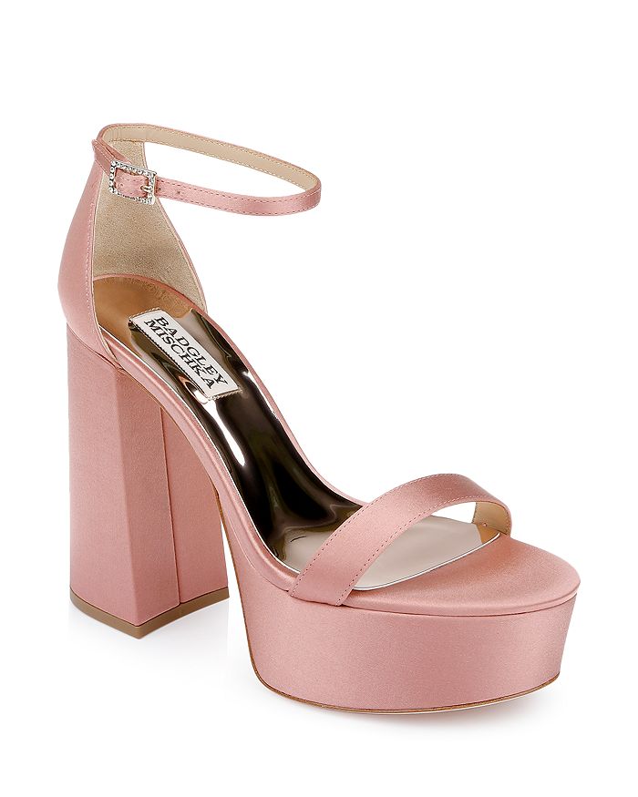 Badgley mischka hardy embellished wedge clearance