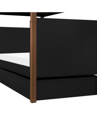 TipToe Twin Storage Trundle Bed