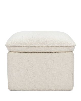 Cali Storage Ottoman in Boucle
