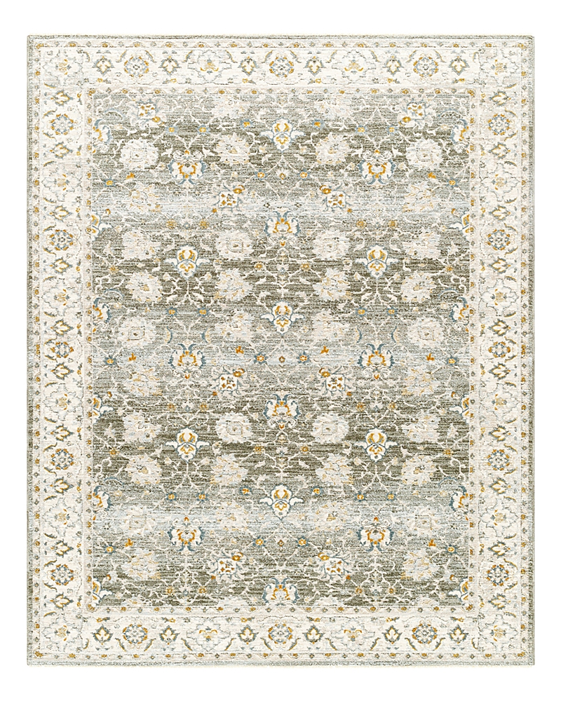 Shop Surya Dresden Dre-2312 Area Rug, 2' X 3' In Olive/ivory