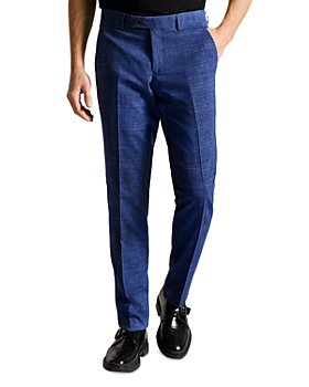 Ted Baker - Auden Navy Check Suit Trousers