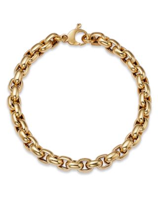 Alberto Amati - 14K Yellow Gold Oval Link Bracelet