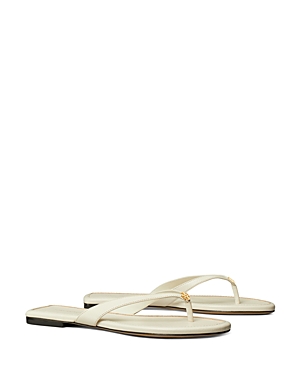 TORY BURCH WOMEN'S CAPRI LEATHER FLIP FLOP SANDALS