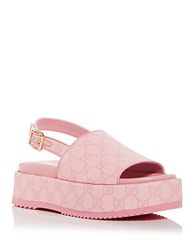 Gucci - Women's Platform Slingback Sandals