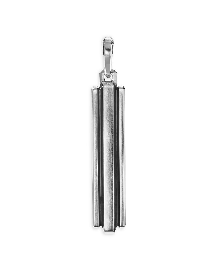David Yurman - Sterling Silver Deco Ingot Pendant