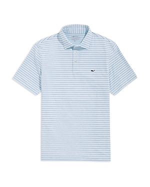 Vineyard Vines Sankaty Short Sleeve Printed Polo Shirt In A679 Stpe