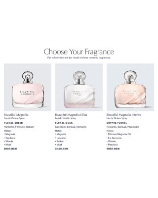 Beautiful Magnolia L'Eau Eau de Toilette Travel Spray 0.34 oz.