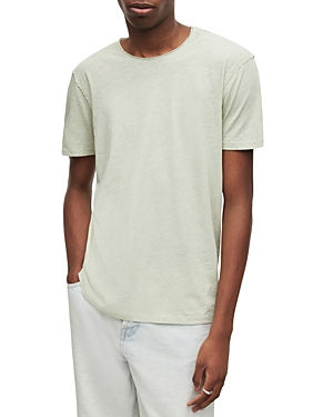 Allsaints Slim Fit Crewneck T-shirt In Caclite Green