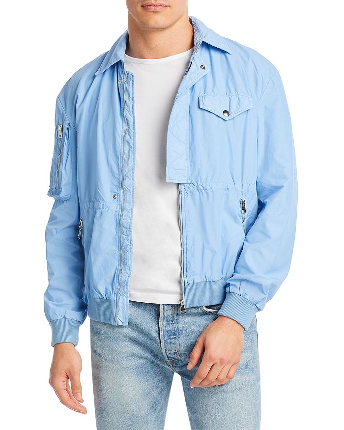 Cotton blend hotsell bomber jacket