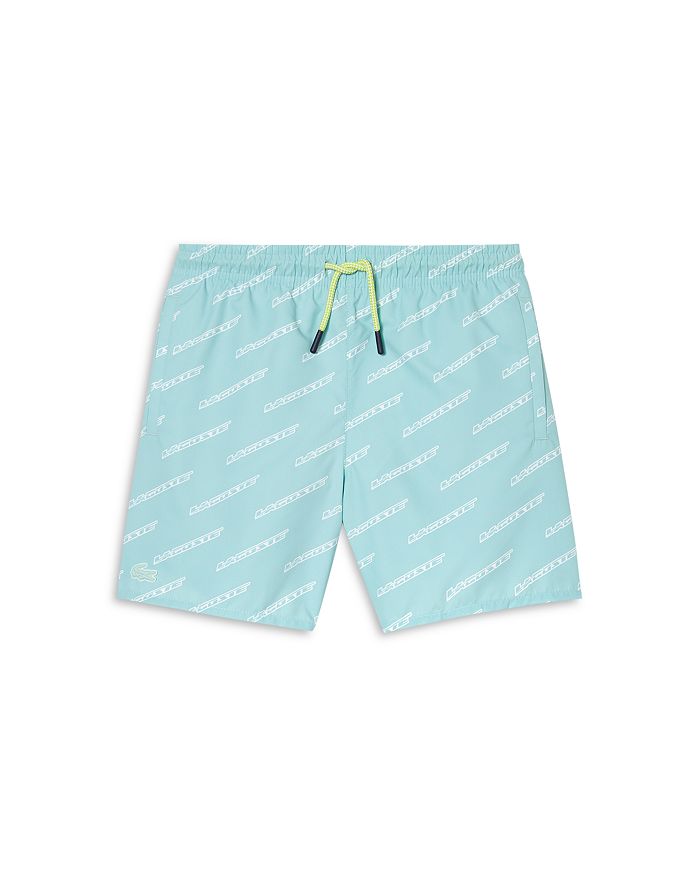 Boys lacoste swim shorts deals