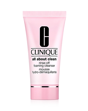 CLINIQUE ALL ABOUT CLEAN RINSE OFF FOAMING CLEANSER 1 OZ.
