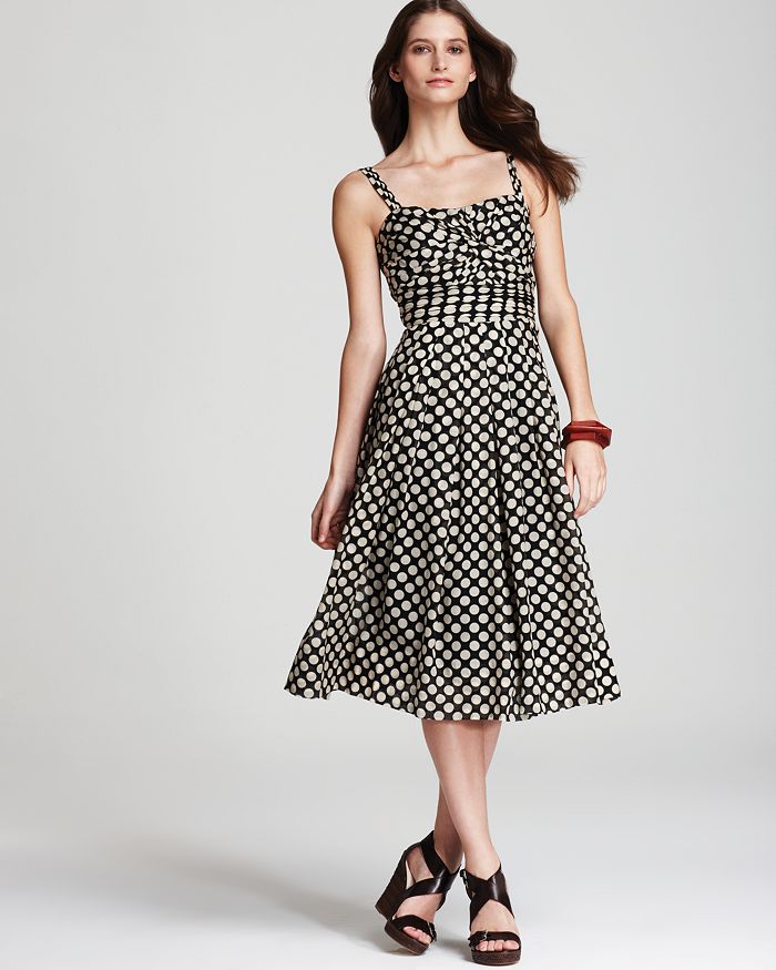 Polka dot dress bloomingdales hotsell