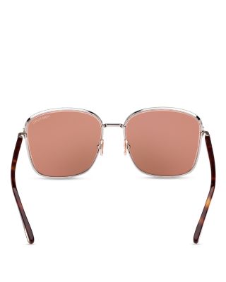 Fern Square Sunglasses, 57mm