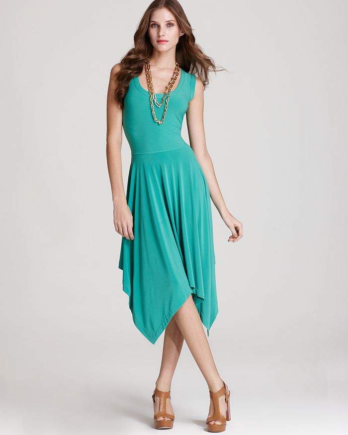 Robe Jaune à Bretelles Spaghetti ABS By Allen Schwartz - Taille 2 - Occasion En Très Bon état