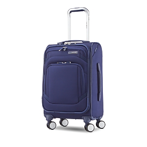 Samsonite Ascentra Carry On Spinner Suitcase In Iris Blue