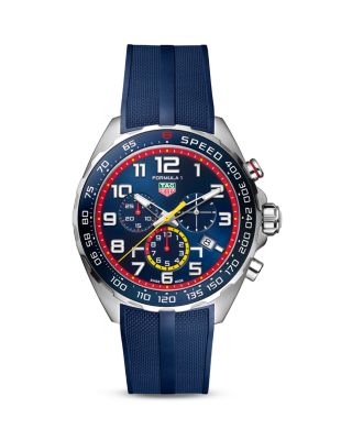 TAG Heuer - Formula 1 Red Bull Stainless Steel Rubber Strap Chronograph, 43mm
