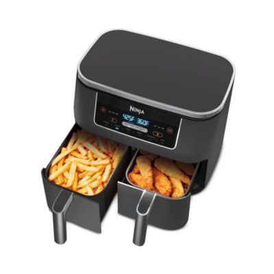 Ninja - Ninja&reg; Foodi&reg; 6-in-1 8-qt. 2-Basket Air Fryer with DualZone™ Technology