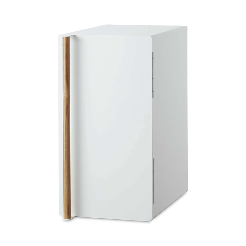 Yamazaki Tosca White Slim Breadbox In White