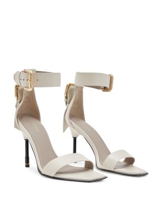 ALLSAINTS - Women's Noir Ankle Strap High Heel Sandals