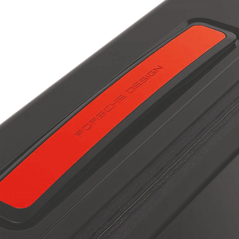 Porsche Design Roadster Hardcase Handle Inlay In Lava Orang