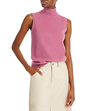 C By Bloomingdale's Cashmere C By Bloomingdale's Sleeveless Cashmere Jumper - 100% Exclusive In French Rose