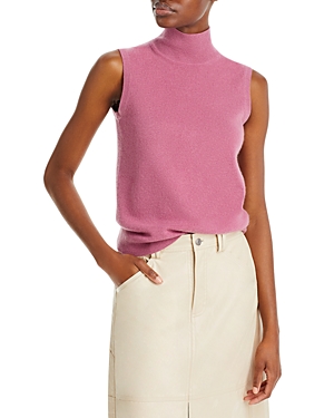 C By Bloomingdale's Sleeveless Cashmere Sweater - 100% Exclusive In French Rose