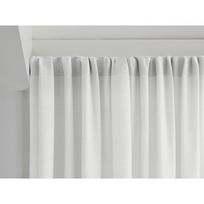 Shop Sunbrella Lucena Light Filtering 3-in-1 Single Curtain Panel, 50 X 96 In White