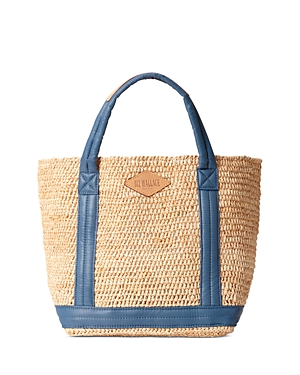 MZ WALLACE SMALL RAFFIA TOTE