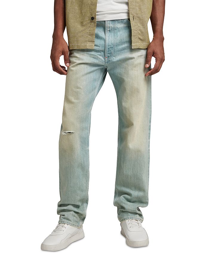 G-STAR RAW - Type 49 Relaxed Straight Jeans in Vintage Moonlit Ocean