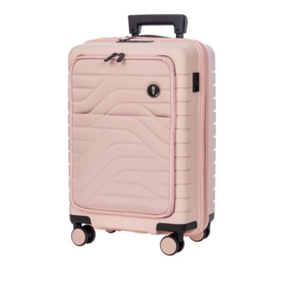 By Ulisse 21&amp;quot; Expandable Carry On Spinner Suitcase with Pocket