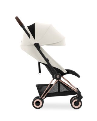 COYA Compact Lightweight Travel Ready Stroller in Rose Gold 