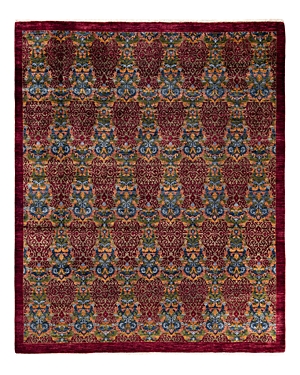 Bloomingdale's Suzani M1705 Area Rug, 8' X 9'10 In Red
