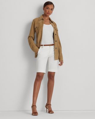 Twill Bermuda Shorts